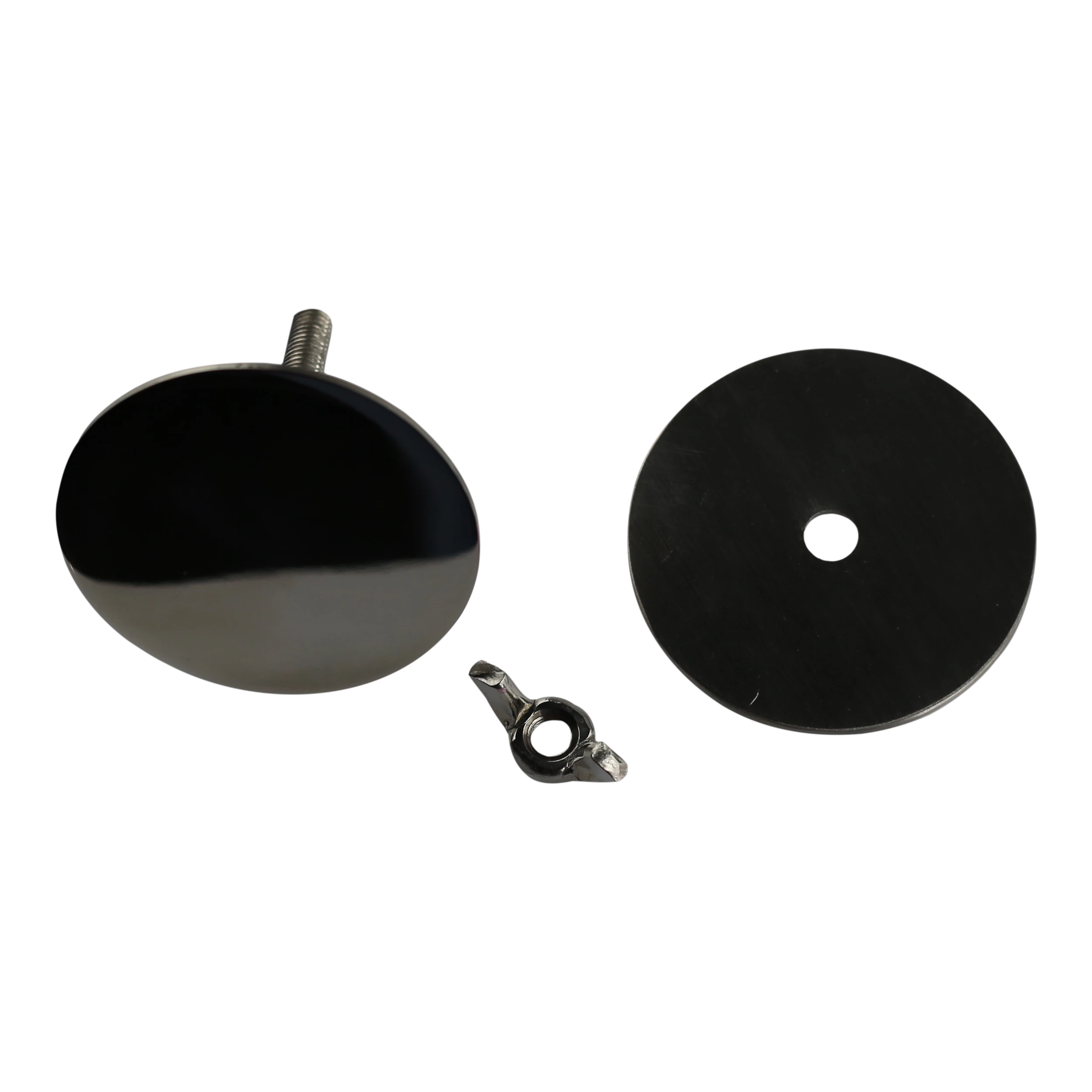 Round Chrome Cover Cap