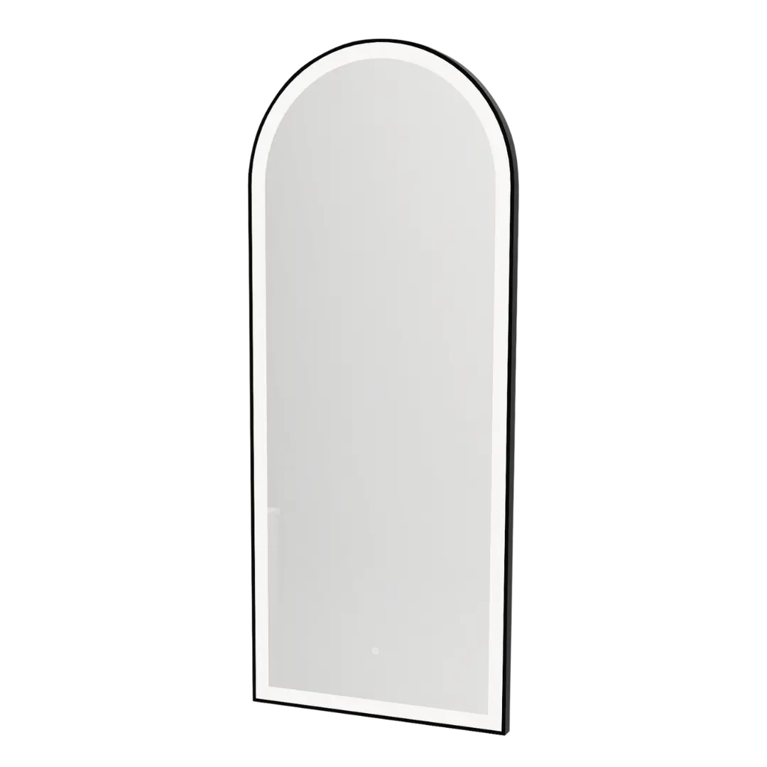 Paloma Black Full-length Arch Mirror