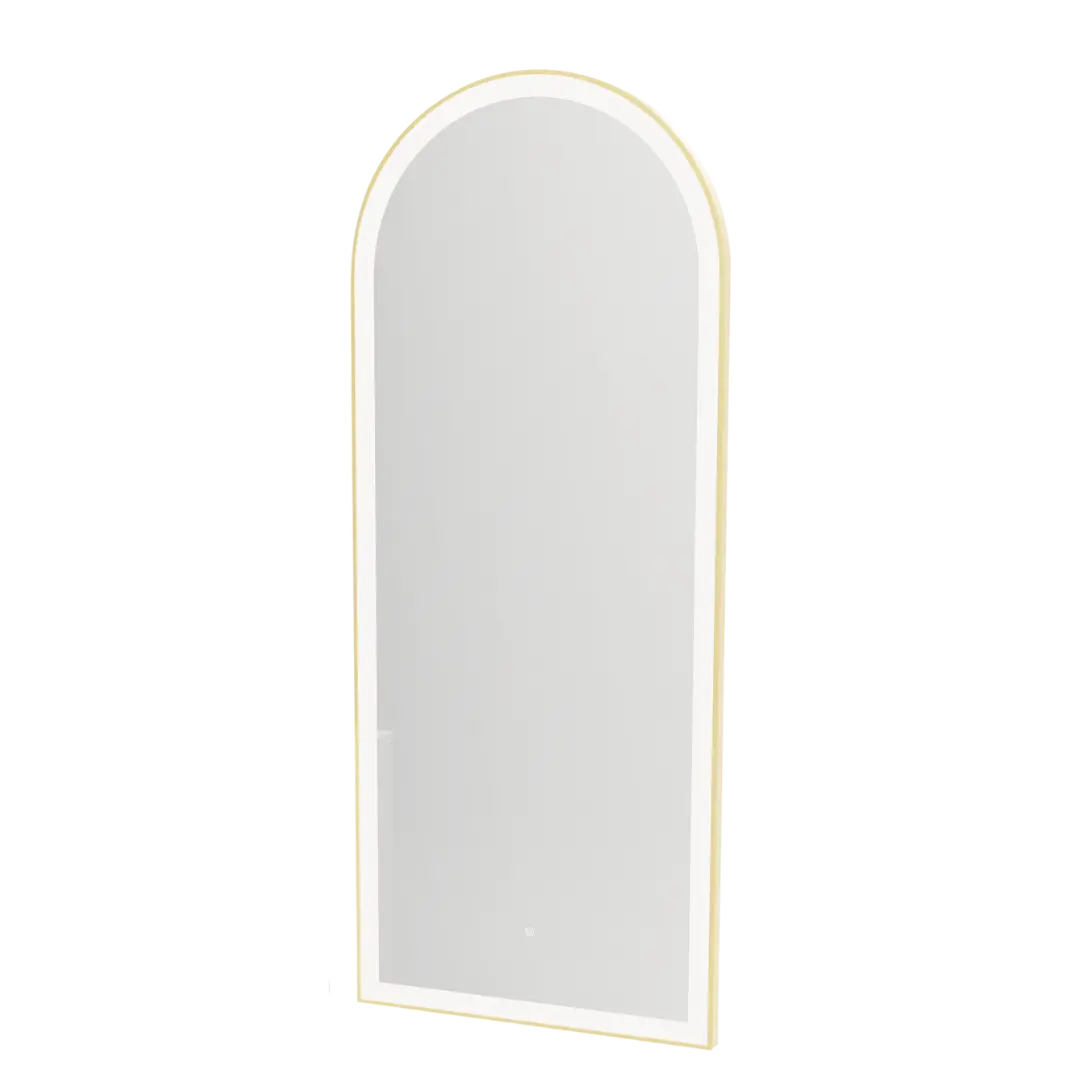 Paloma Gold Full-length Arch Mirror