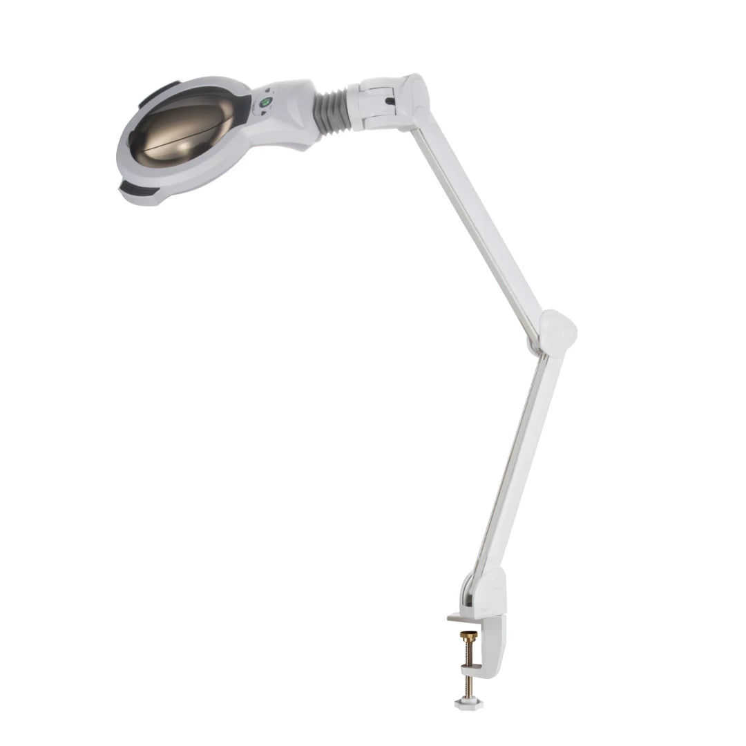 3-Diopter LED Magnifying Lamp with Clamp