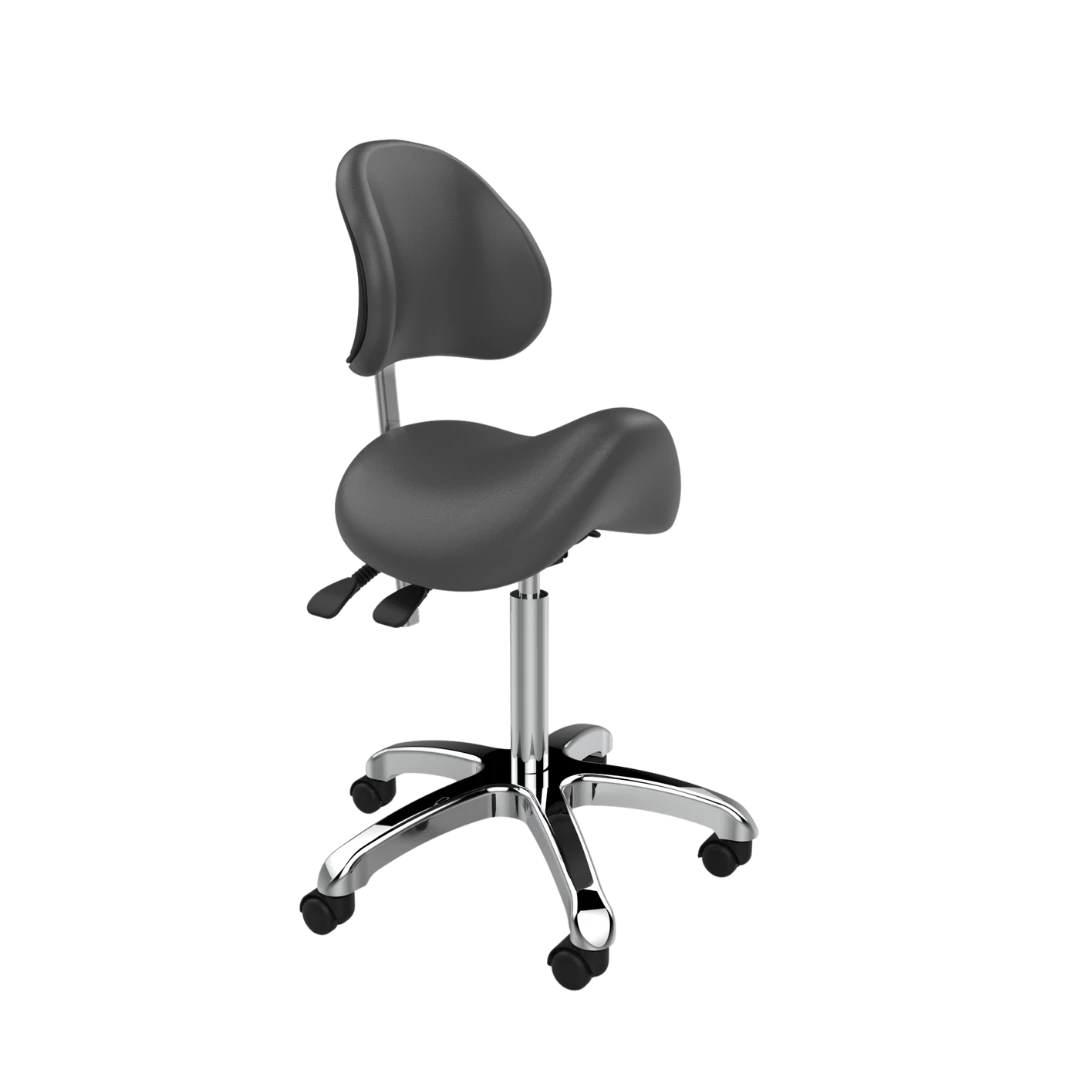 Emma Spa Technician Stool with Backrest