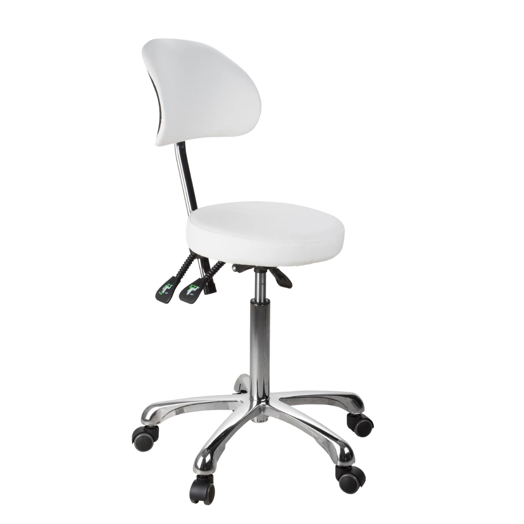 Harper Spa Technician Stool with Backrest
