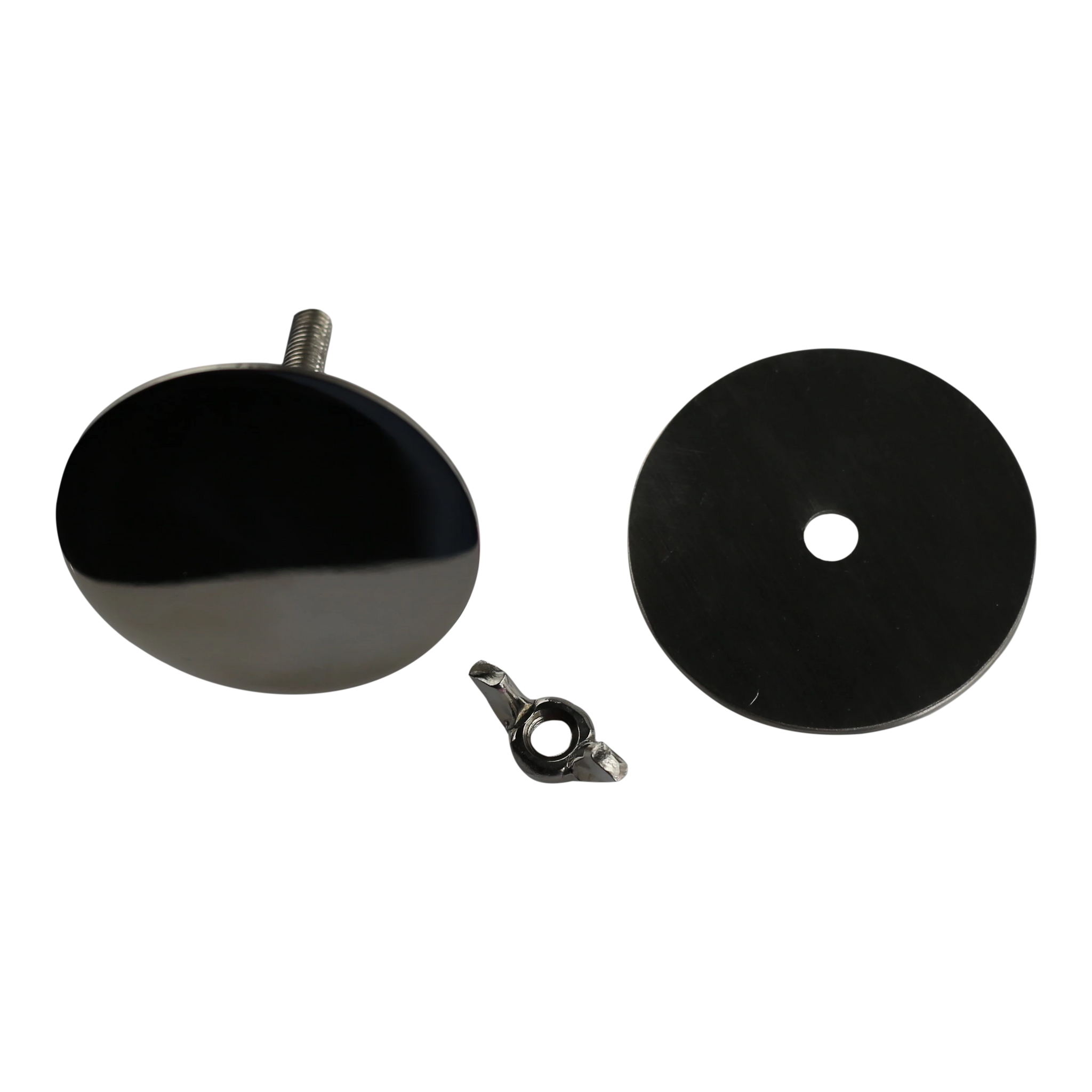 Round Chrome Cover Cap