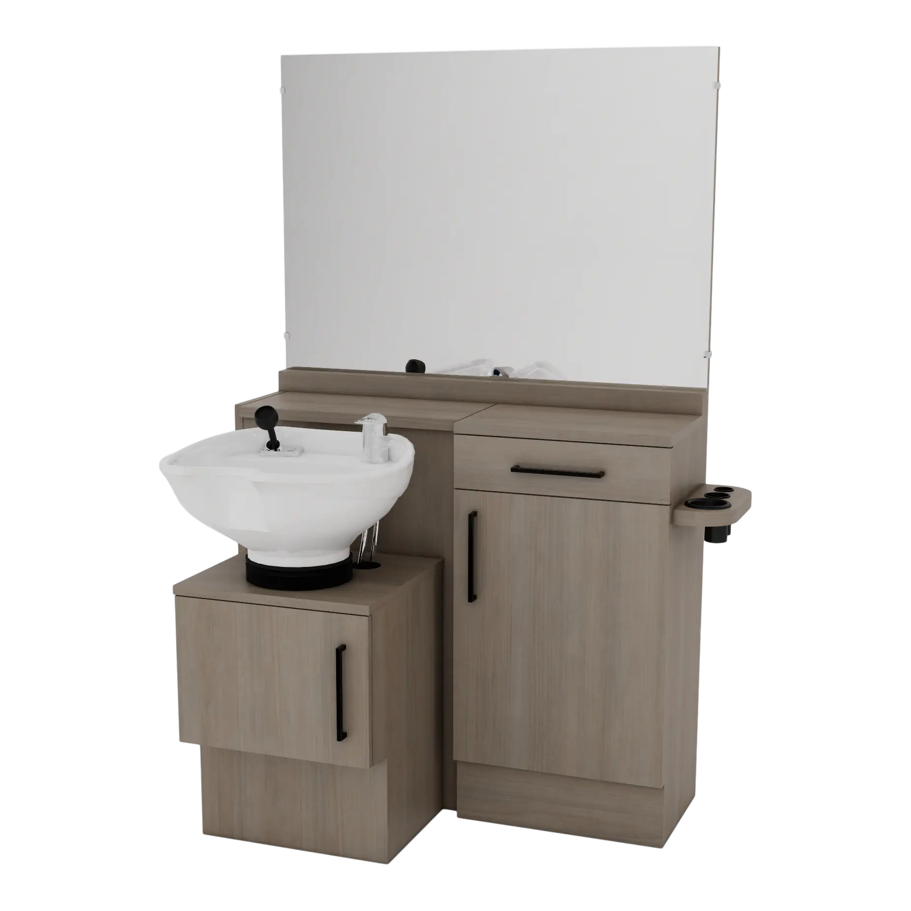 A La Carte Wet Station with Tilt Bowl