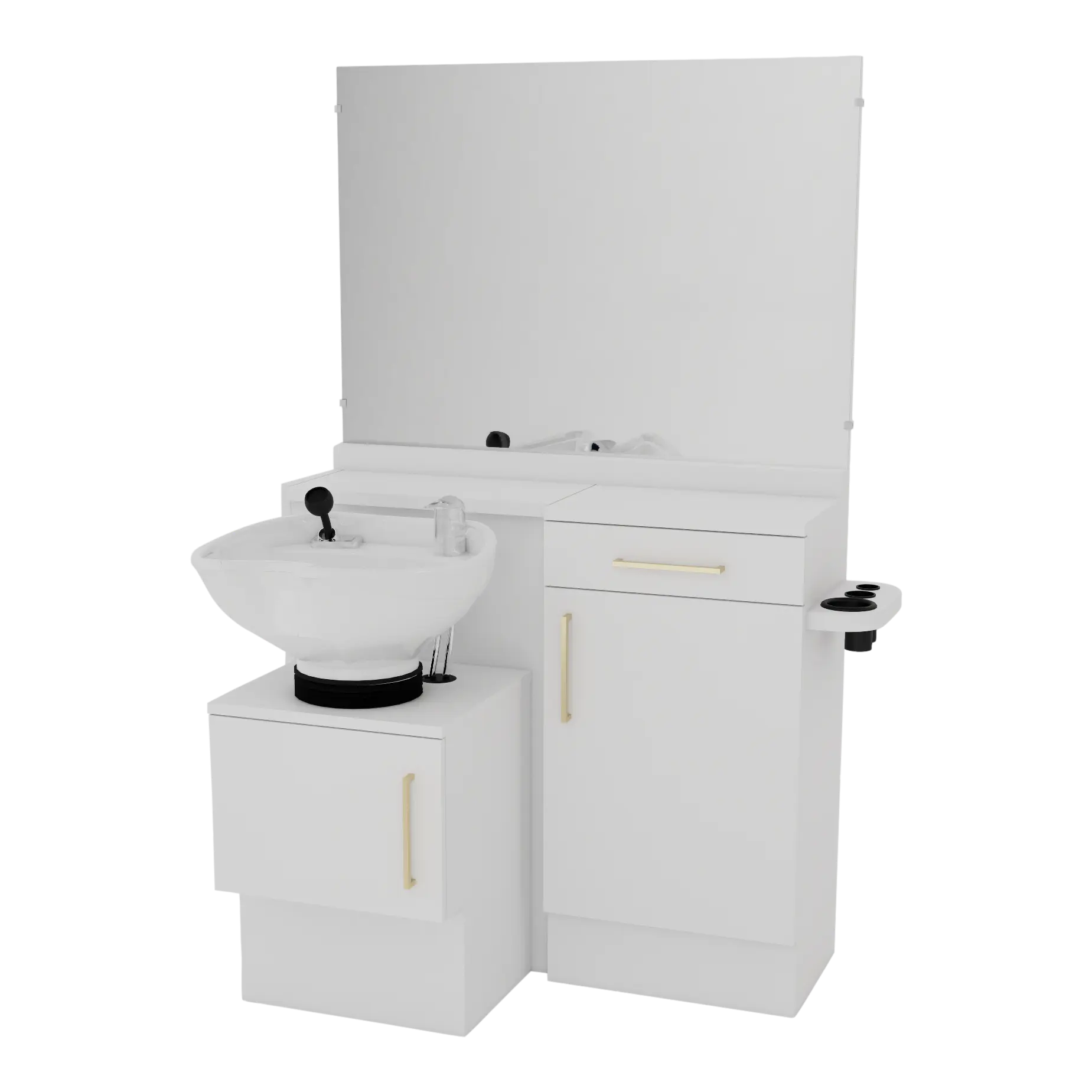 A La Carte Wet Station with Tilt Bowl