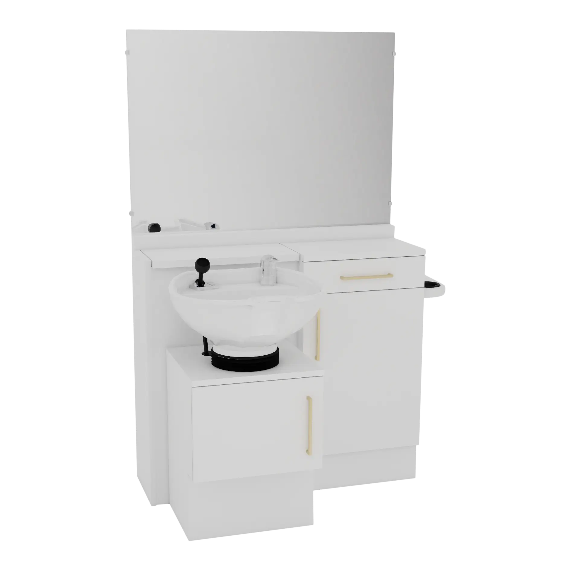 A La Carte Wet Station with Tilt Bowl