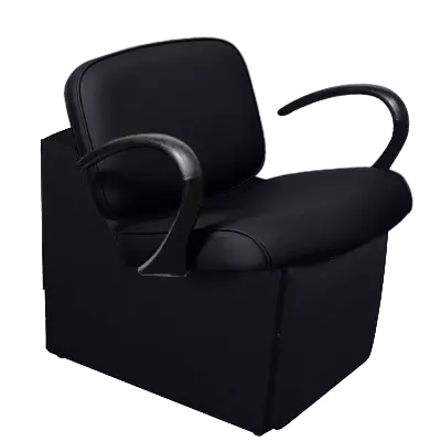 Amber American-Made Shampoo Chair with Legrest