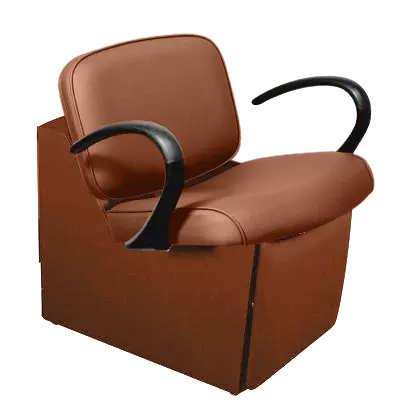 Amber American-Made Shampoo Chair with Legrest
