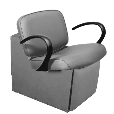 Amber American-Made Shampoo Chair with Legrest