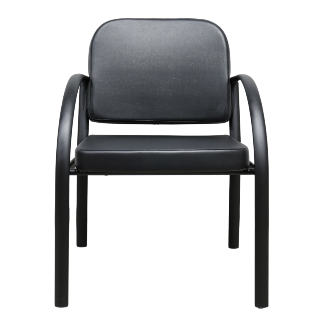 Black Reception Chair