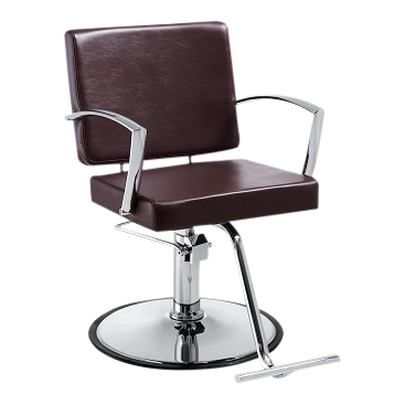 Duke Hair Salon Styling Chair - Mocha - Factory-Direct Clearance Sale
