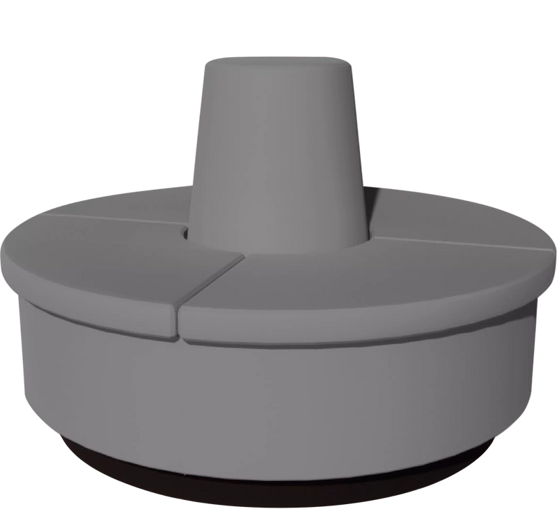 Evelyn American-Made Round Reception Bench