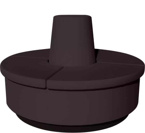 Evelyn American-Made Round Reception Bench