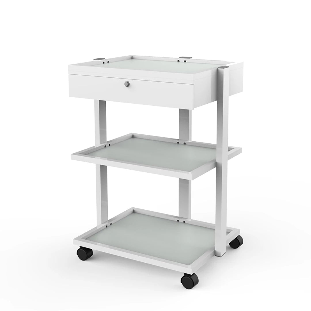 Evie Spa Technician 3-Tier Trolley Cart