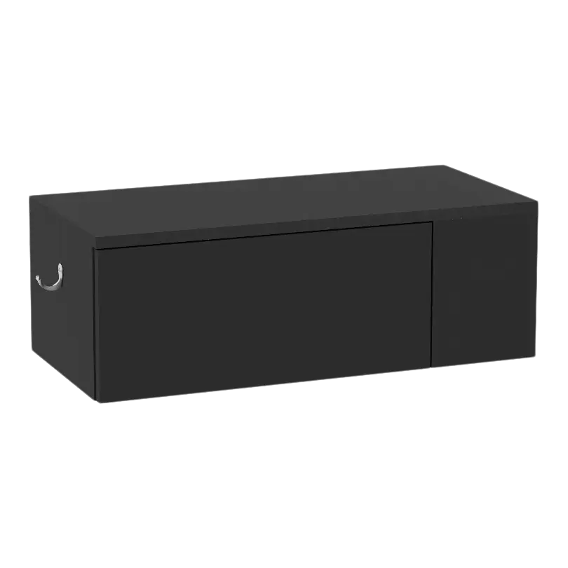 Glo Wall Mount Styling Station with Concealed Appliance Holder (Cabinet Only)