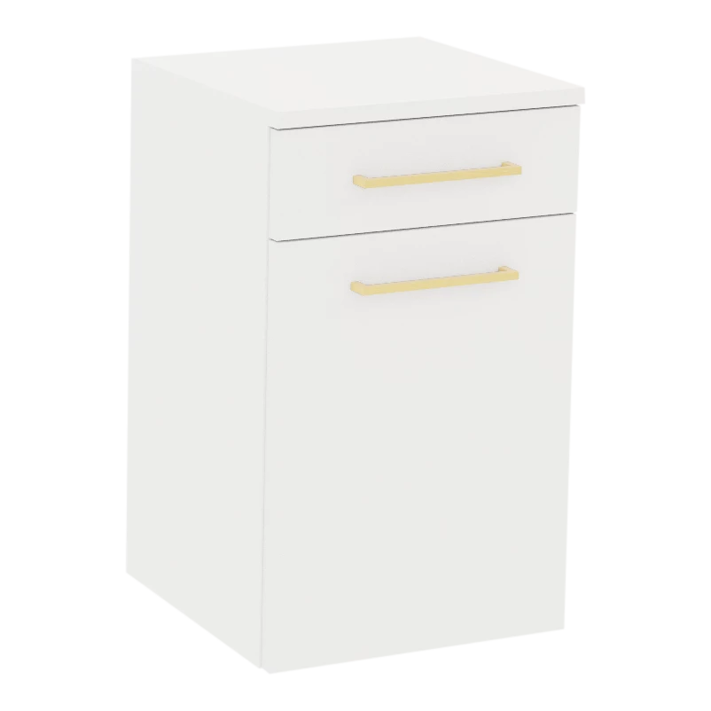 Glo Wall Mount Styling Station with Tilt-out Appliance Holder (Cabinet Only)