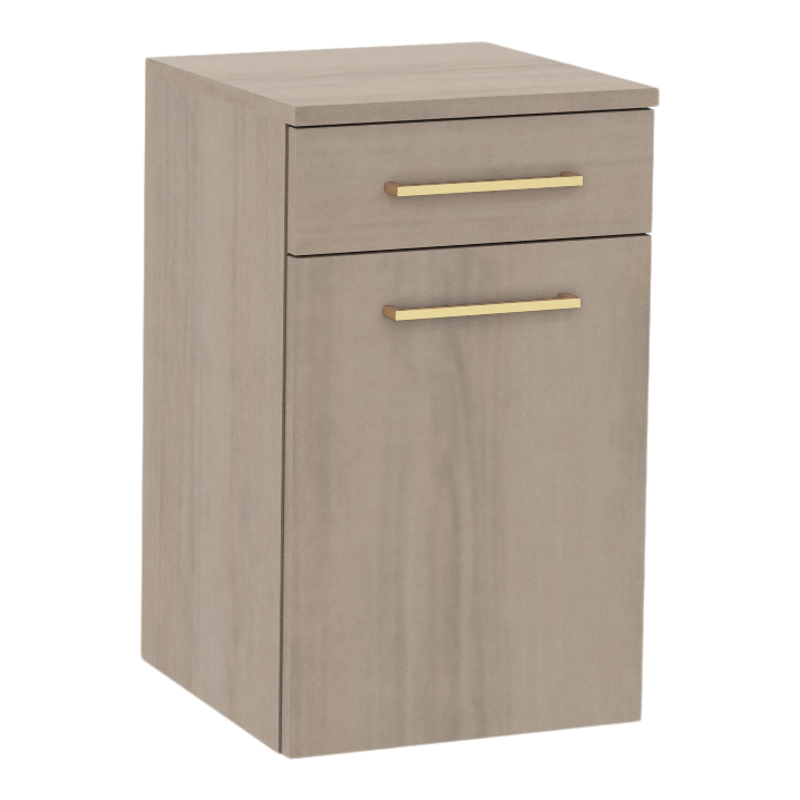 Glo Wall Mount Styling Station with Tilt-out Appliance Holder (Cabinet Only)