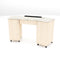 Imperial Double Storage Manicure Table