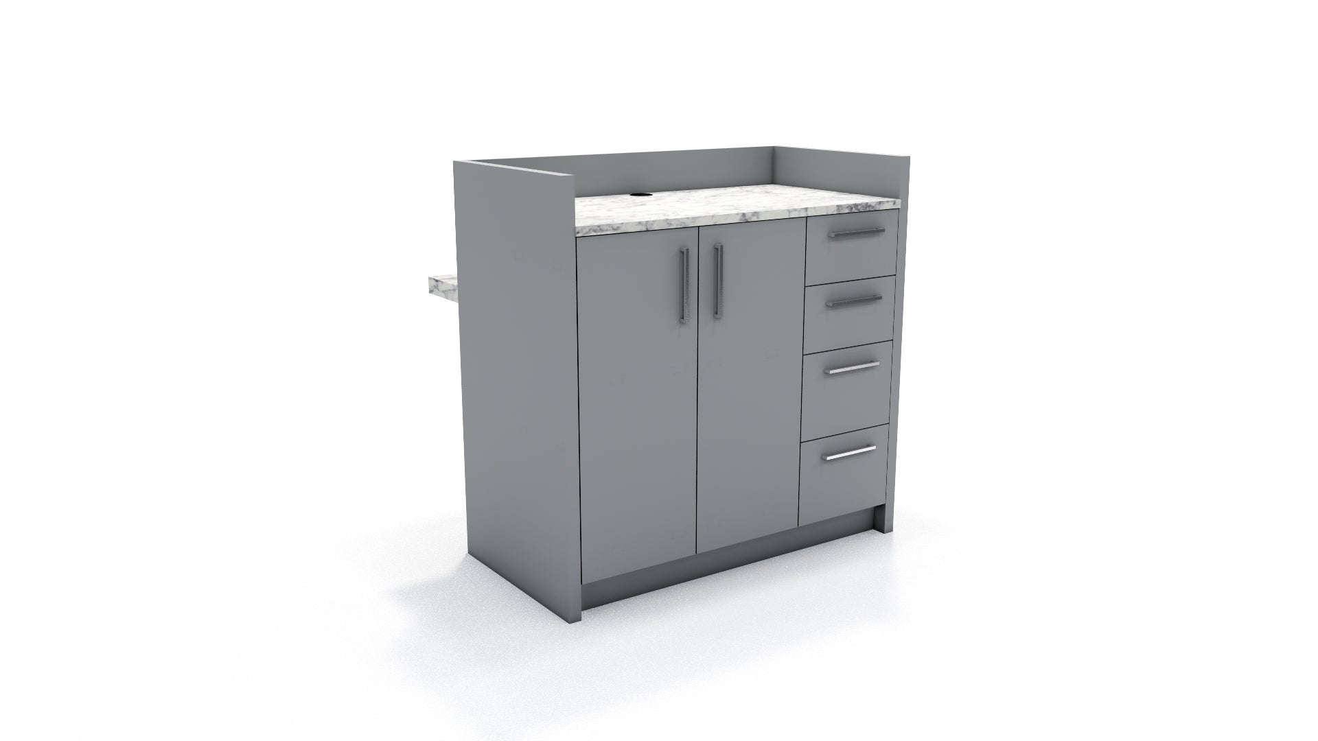 Lantana Pedestal Reception Desk