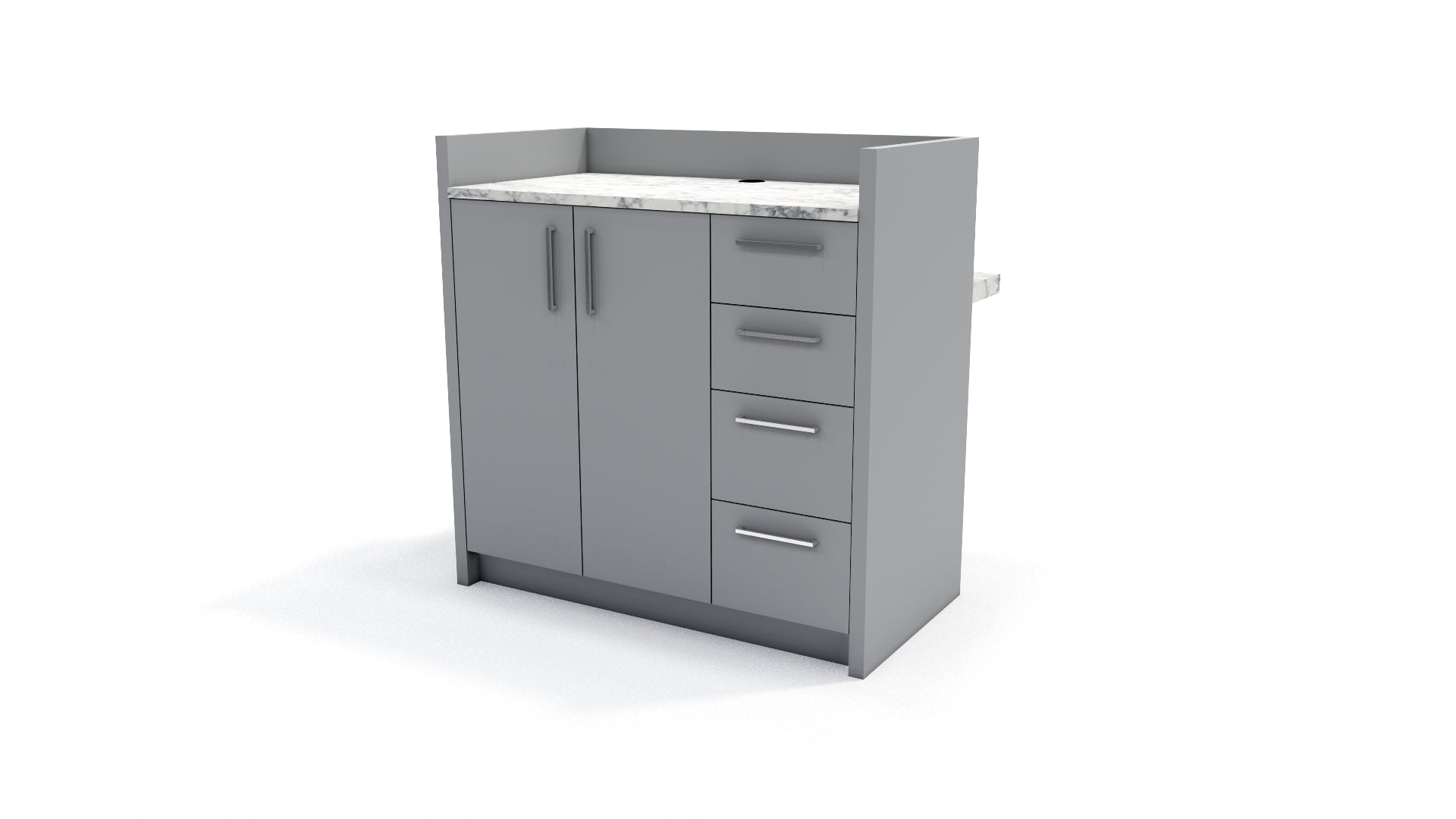 Lantana Pedestal Reception Desk