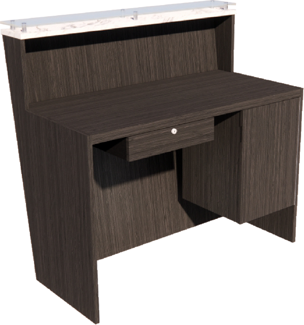 Javoe American-Made Reception Desk - 4 Ft.