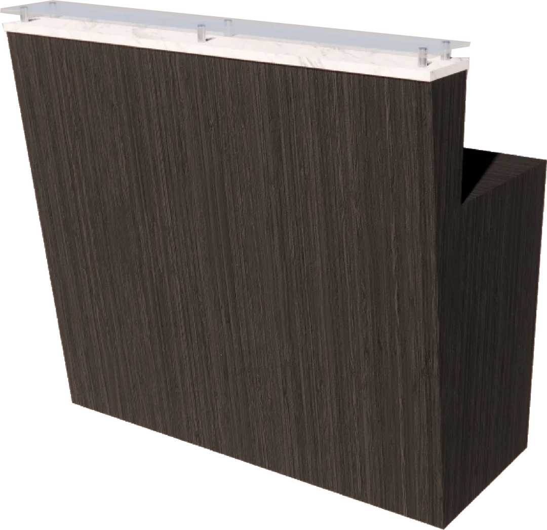 Javoe American-Made Reception Desk - 4 Ft.