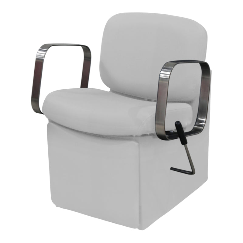 Jade Kaemark American-Made Salon Shampoo Chair with Legrest