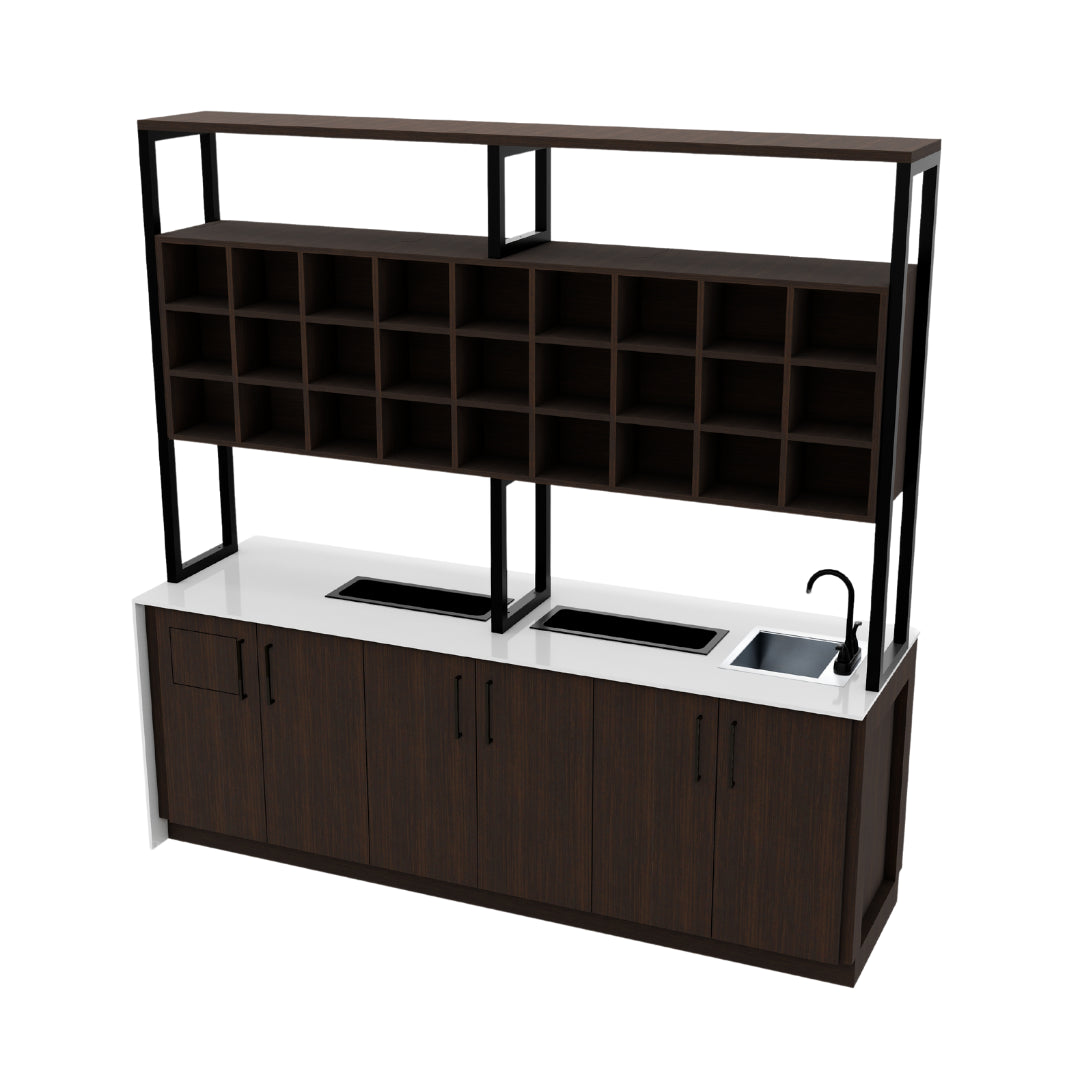 Lone Star American-made Color and Shampoo Back Bar