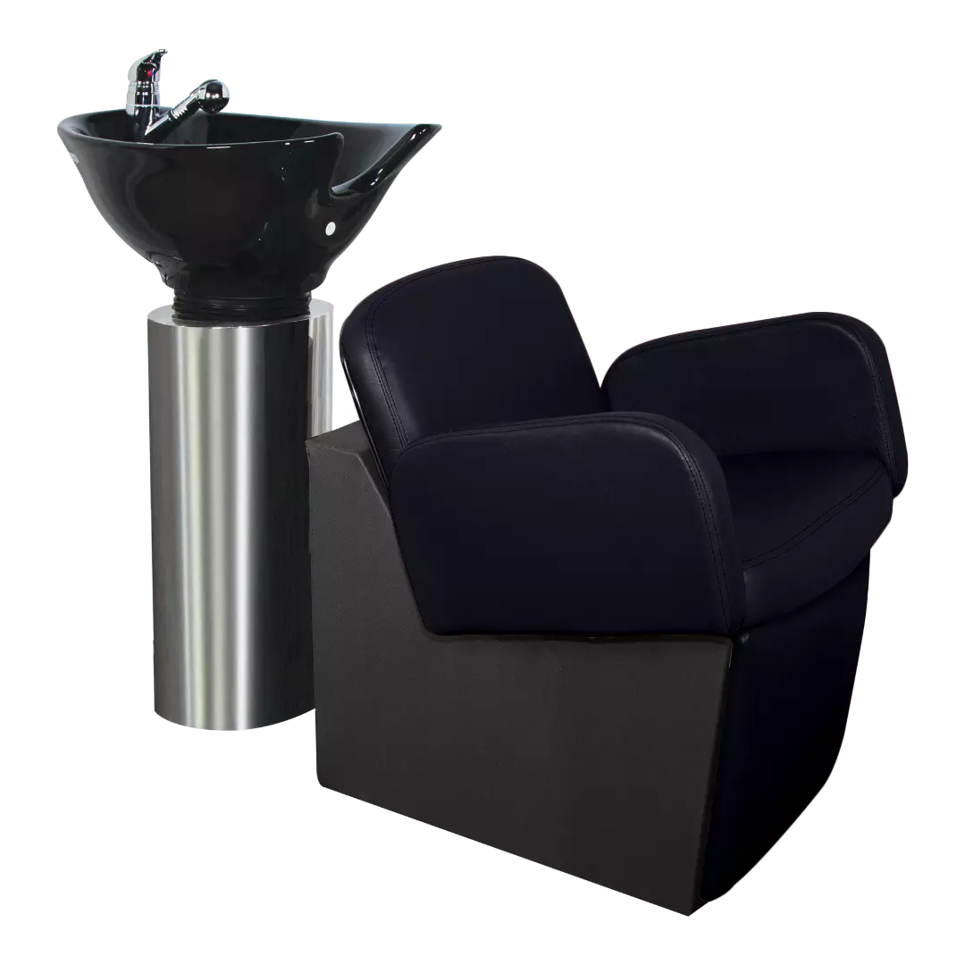 Loire Stainless Steel Shampoo Pedestal