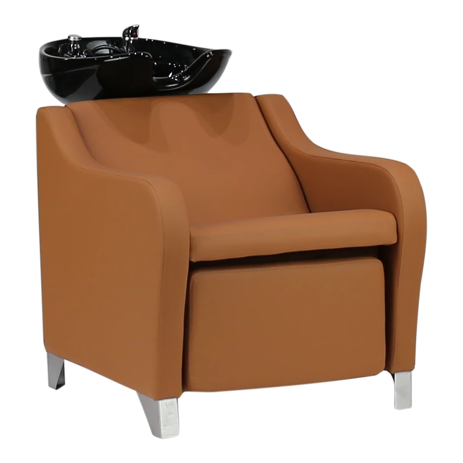 Malia Shampoo Shuttle with Legrest with Upgraded Upholstery
