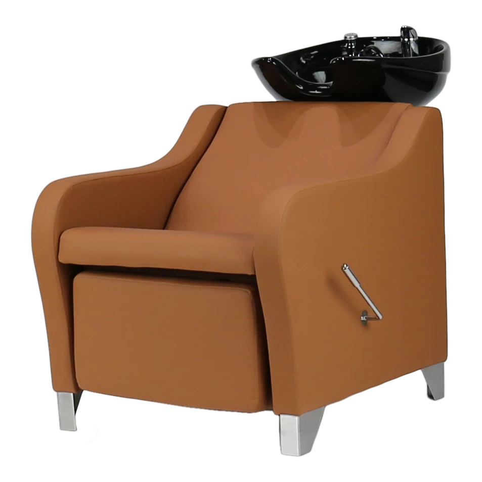Malia Shampoo Shuttle with Legrest with Upgraded Upholstery