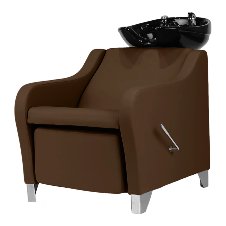 Malia Shampoo Shuttle with Legrest with Upgraded Upholstery