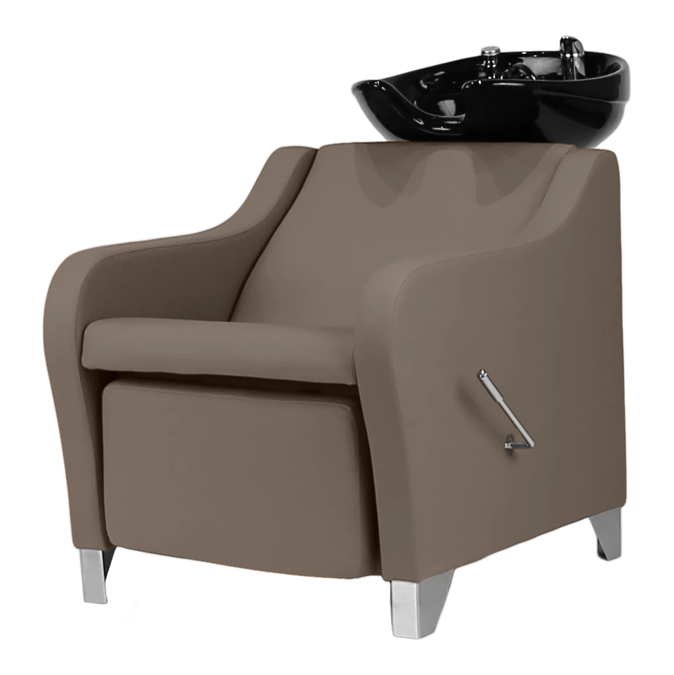 Malia Shampoo Shuttle with Legrest with Upgraded Upholstery