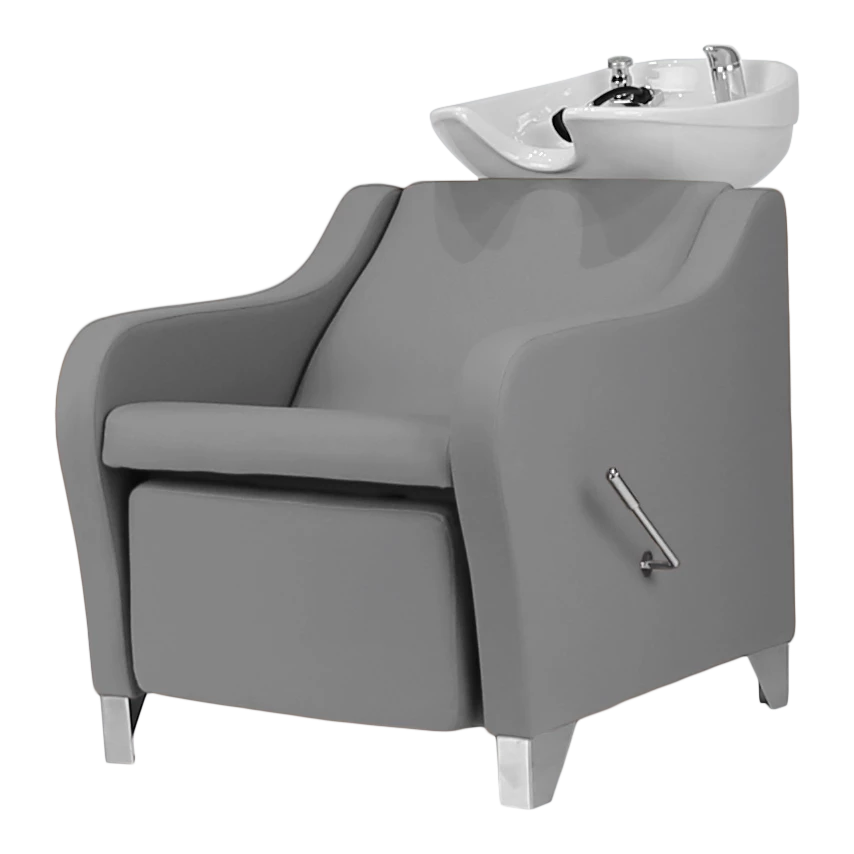 Malia Shampoo Shuttle with Legrest with Upgraded Upholstery