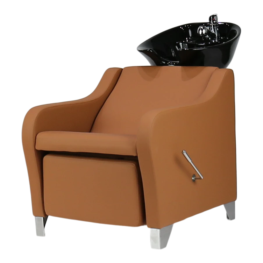 Malia Shampoo Shuttle with Legrest with Upgraded Upholstery