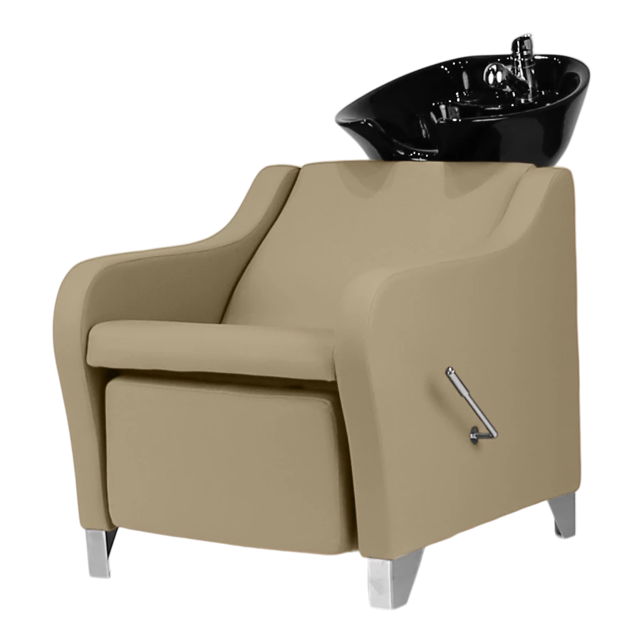 Malia Shampoo Shuttle with Legrest with Upgraded Upholstery