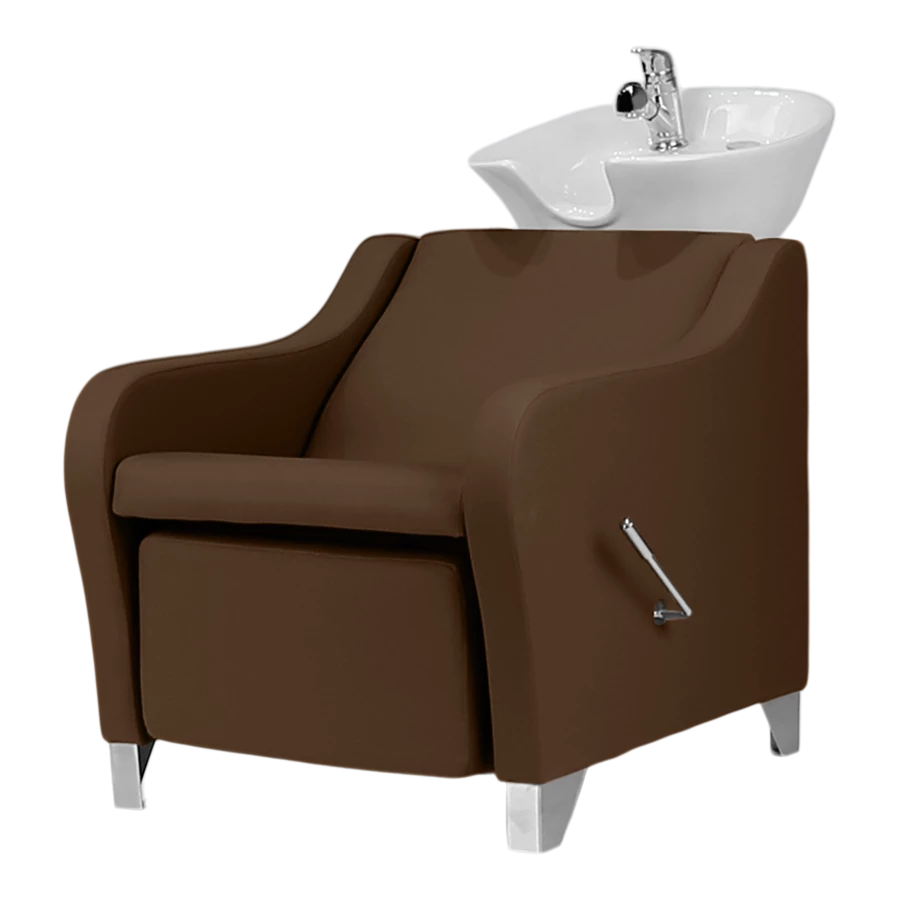 Malia Shampoo Shuttle with Legrest with Upgraded Upholstery