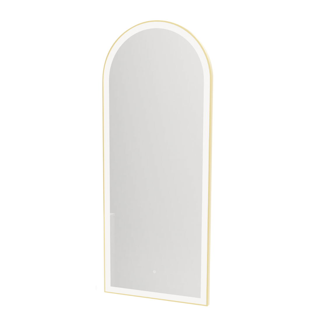 Paloma Gold Full-length Arch Mirror