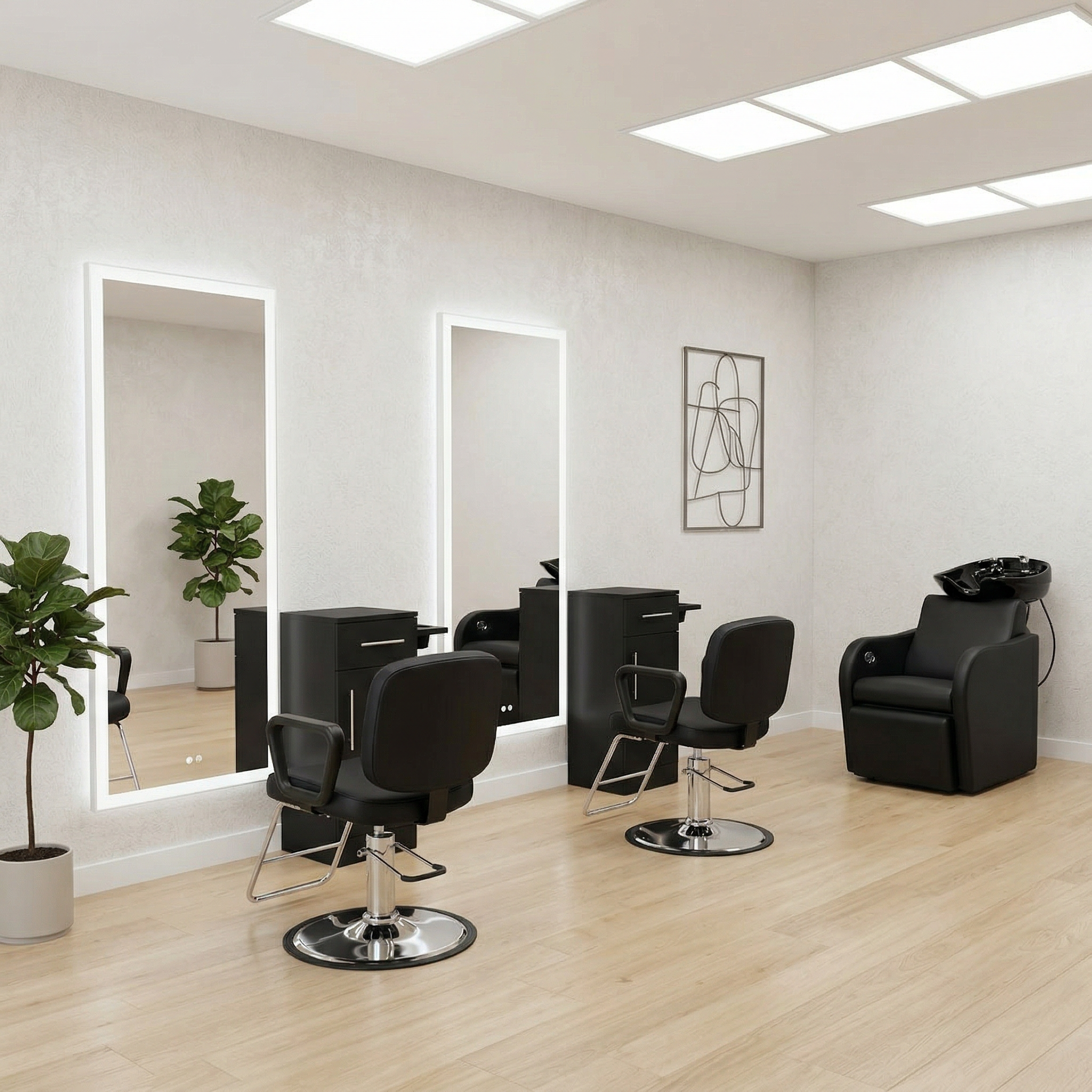 Salon Package F - Single Operator - Nova Tower Station, Westfall Styling Chair and Summer Shampoo Shuttle