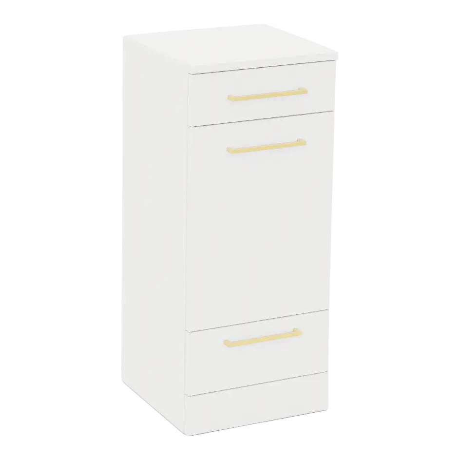 Rococo Mobile Styling Station with Tilt-out Appliance Holder (Cabinet Only)