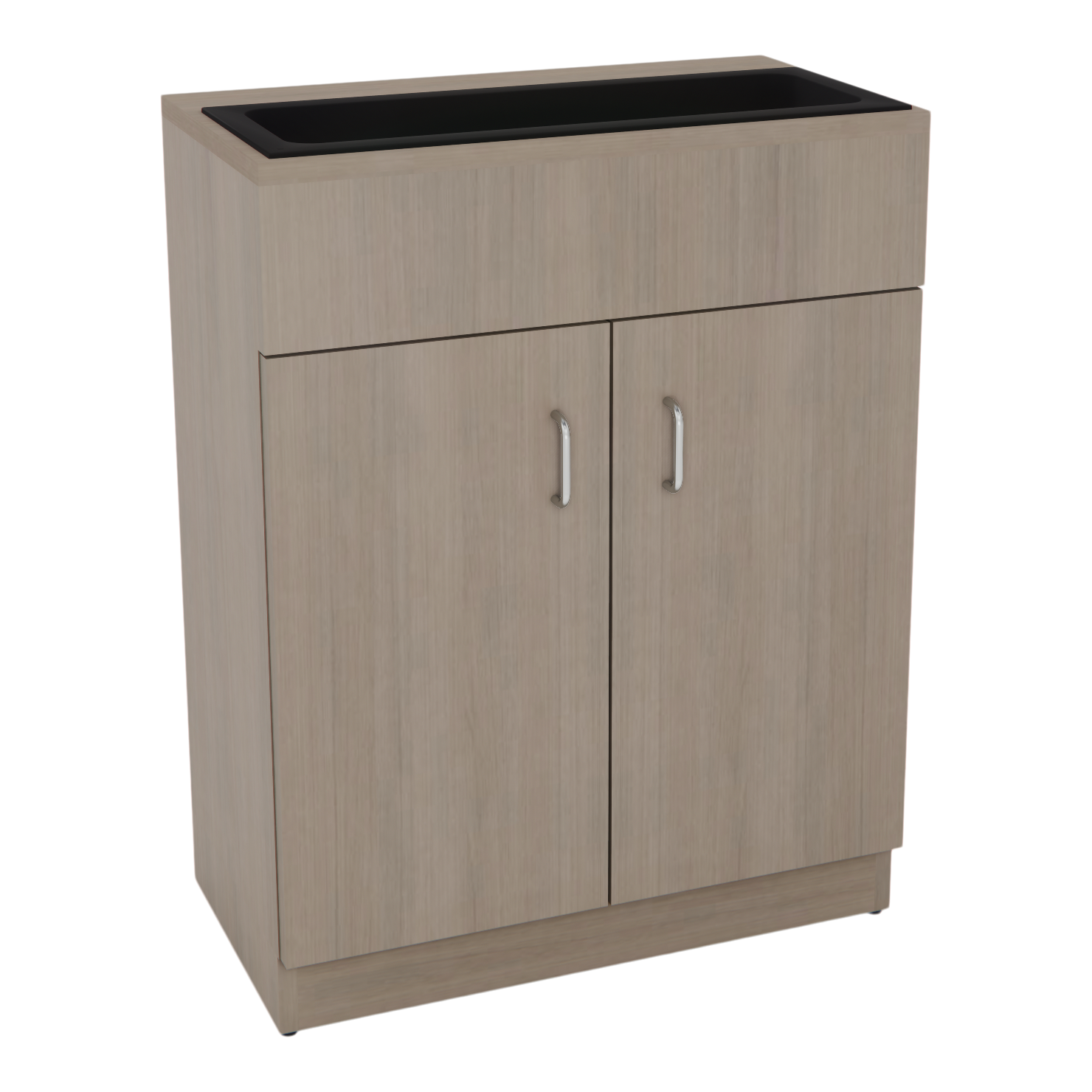 Reflections Shampoo Cabinet Additional Storage with Bottle Well