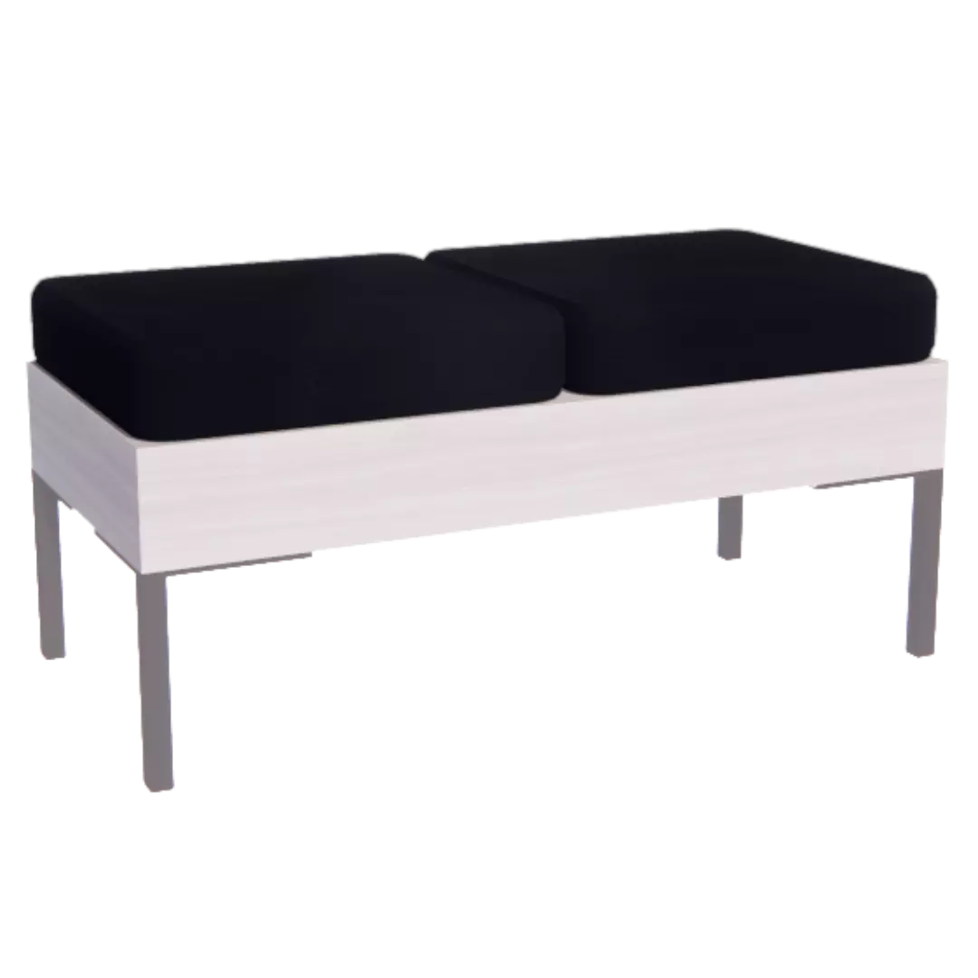 Rechteck Reception Bench - 2 Seater
