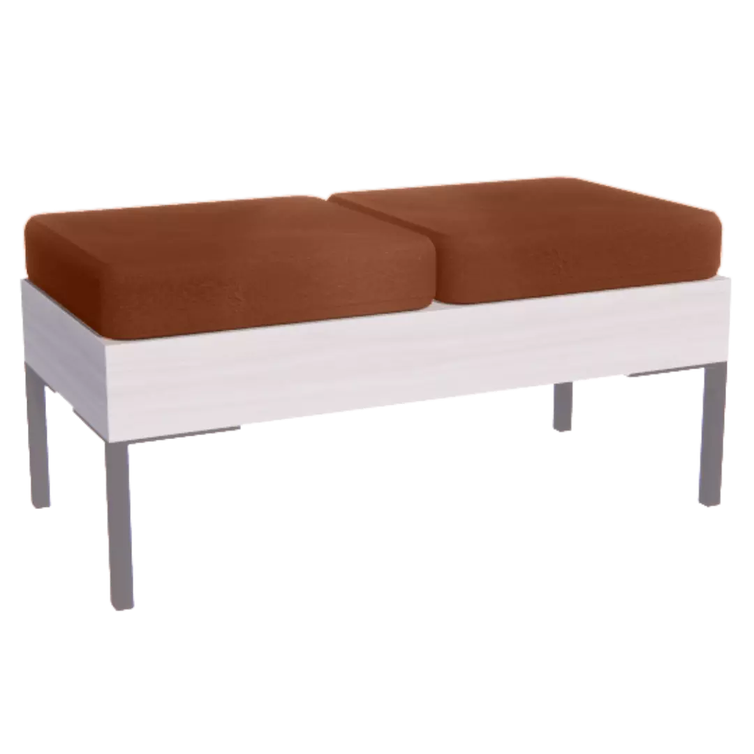 Rechteck Reception Bench - 2 Seater