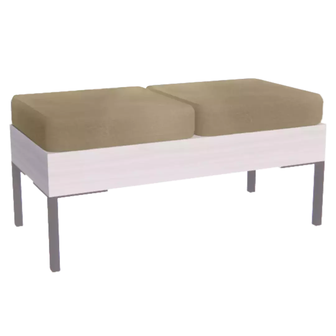 Rechteck Reception Bench - 2 Seater