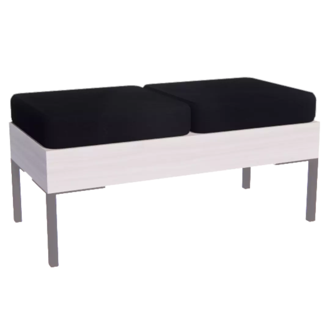 Rechteck Reception Bench - 2 Seater