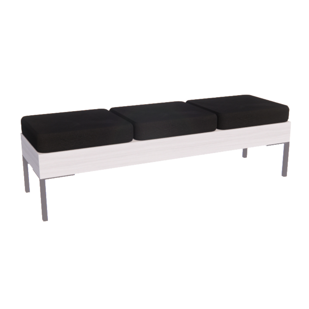 Rechteck Reception Bench - 3 Seater