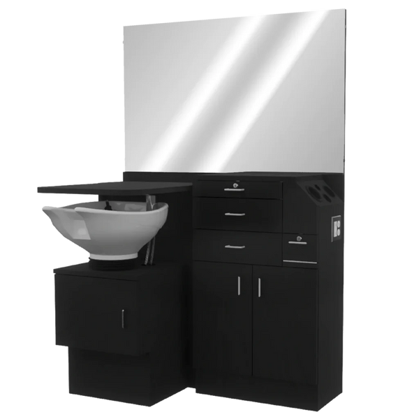 Salon Choice 748 Wet Station with Tilt Bowl