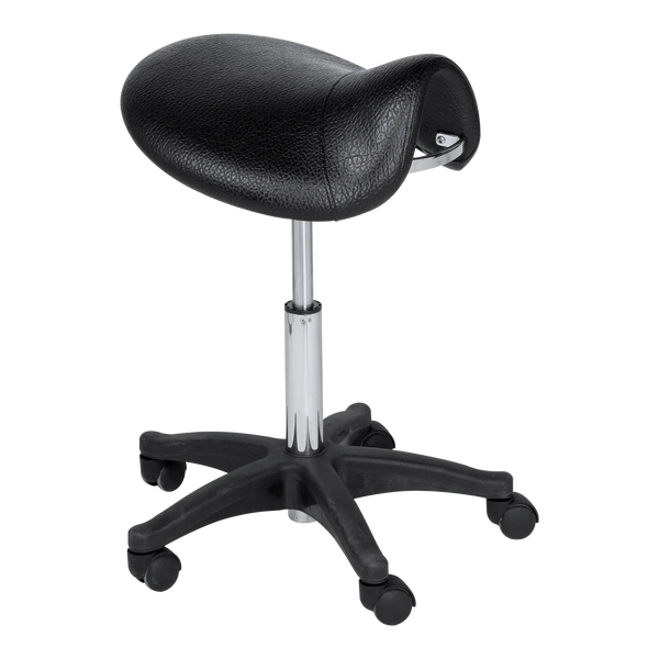 Dahlia Manicure Saddle Stool