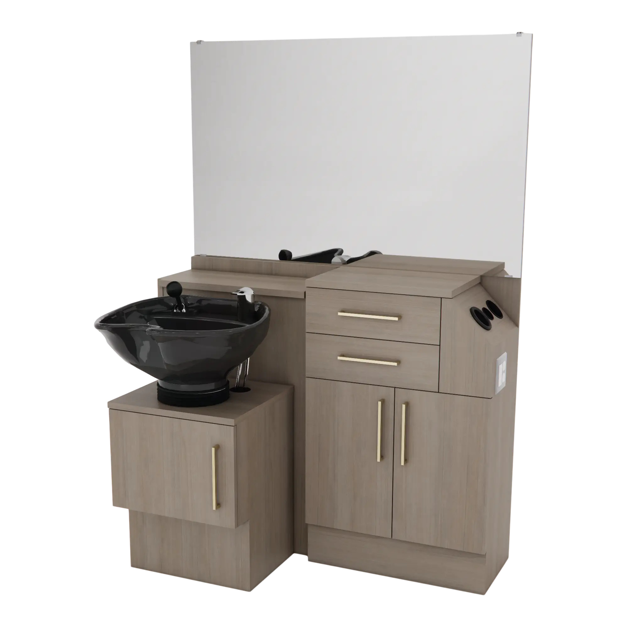 Salon Choice Wet Station with Tilt Bowl